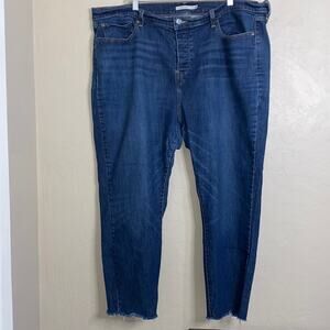 Levi’s the wedgie skinny crop jeans